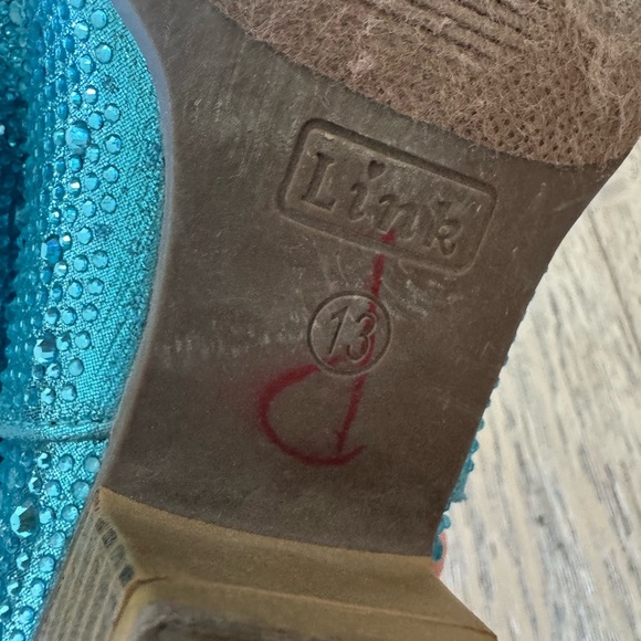 Link girl Blue Western Ankle Boots - Picture 5 of 5